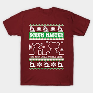 XMAS SWEATER SCRUM MASTER TWO T-Shirt